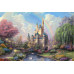 Безшовні дитячі фотошпалери Princess castle