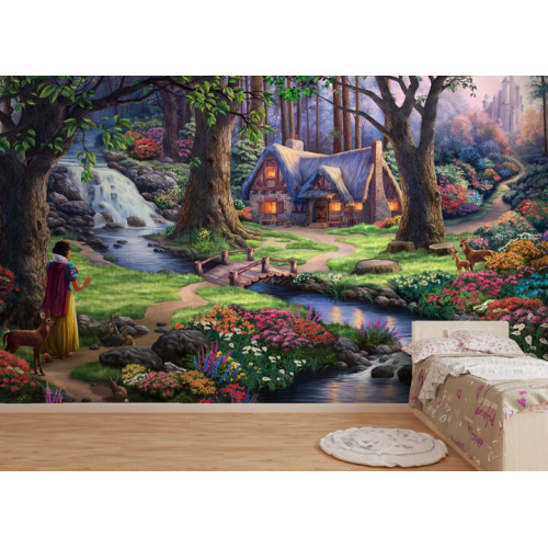 Бесшовные детские фотообои Snow White