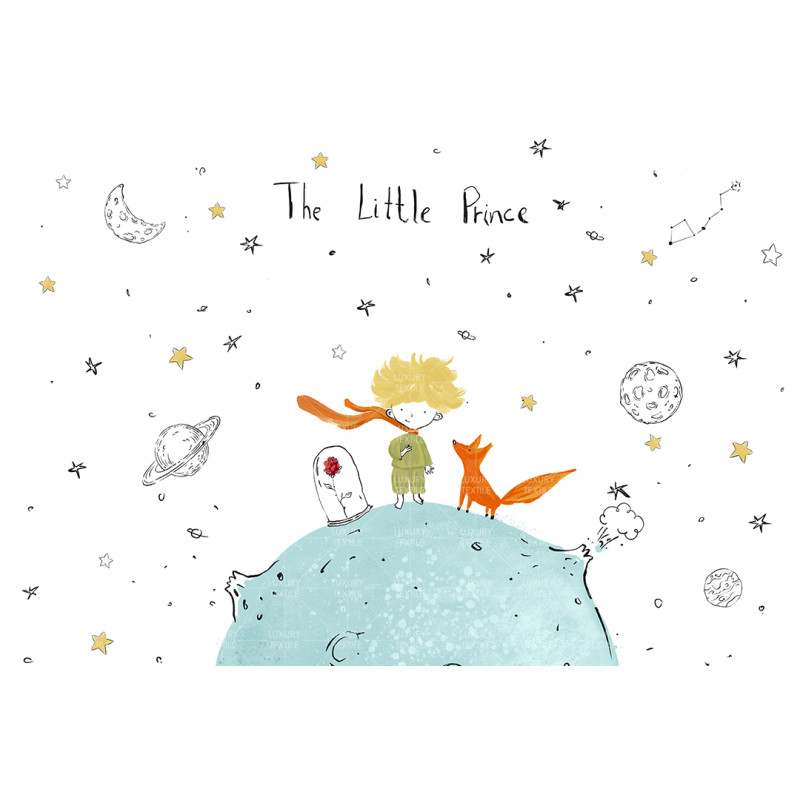 Бесшовные детские фотообои The little prince