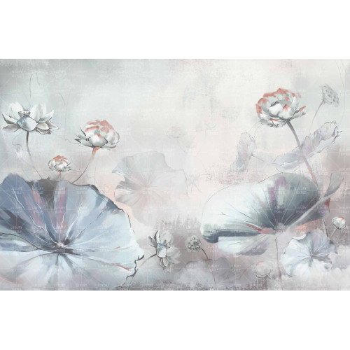 Бесшовные детские фотообои Water Lilies for kids