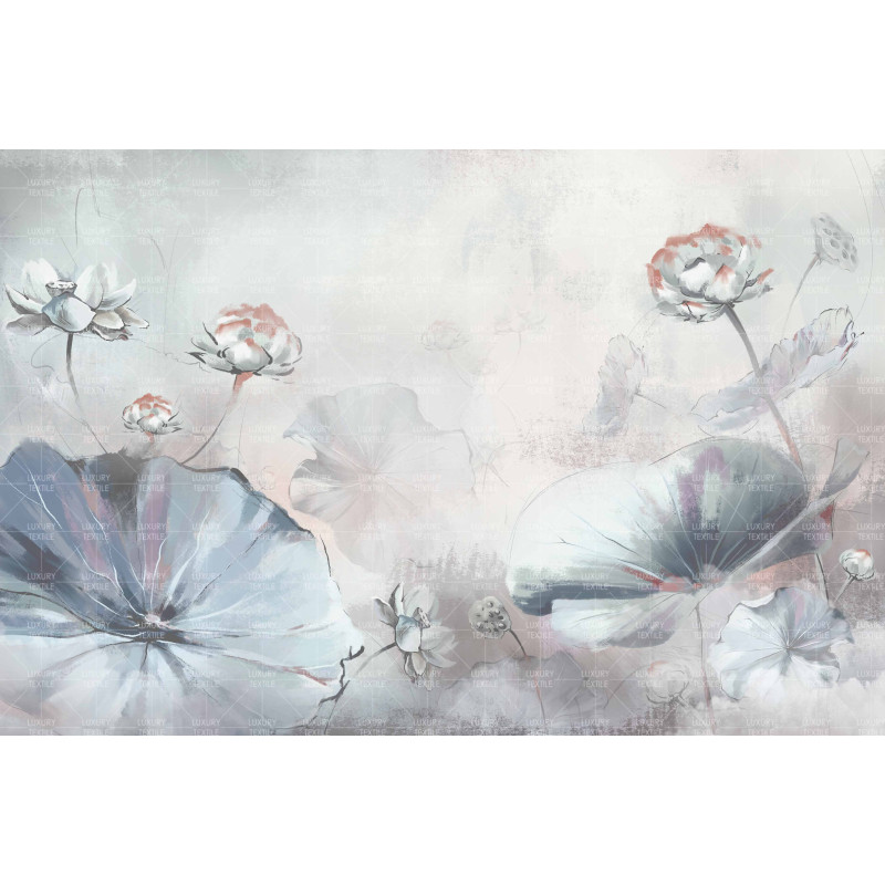 Безшовні дитячі фотошпалери Water Lilies for kids