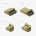 Модульный диван OAK 1.2.+1.3.